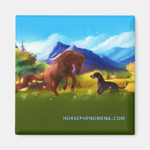 Cheval Phénomène Magnet d'été