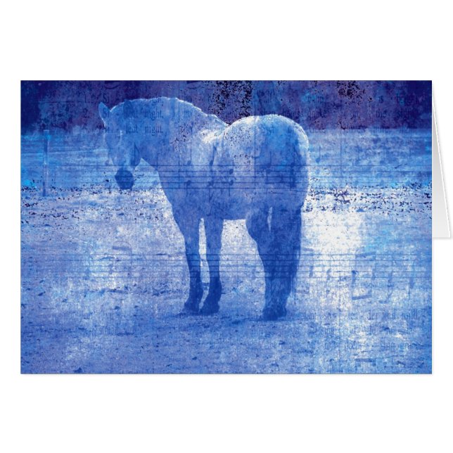 Cheval pourpre (Devant horizontal)