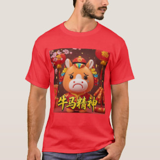 Cheval qui pleure : T-Shirt Nouvel An lunaire