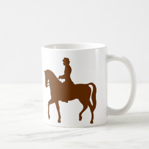 Cheval & Rider Classic Silhouette Image Mug