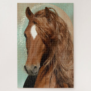 Cheval Rouge - Puzzle