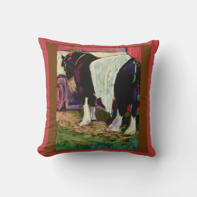 Cheval Shire Cuisine ou Coussin (Recto)