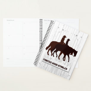 Cheval Stables Western Horseback Bois Patiné