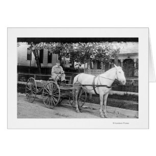 Cheval tirant Livraison Wagon photo