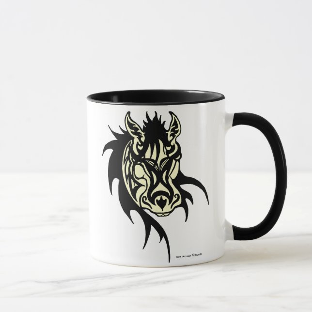 Cheval tribal - tasse (Droite)