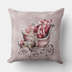 Chevalier de Noël avec cadeaux Oreiller de Jeu de