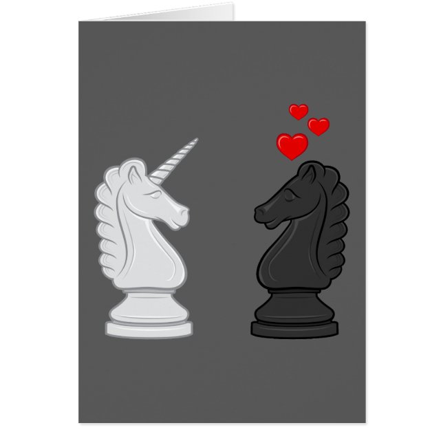 Chevalier d'échecs de licorne (Devant)