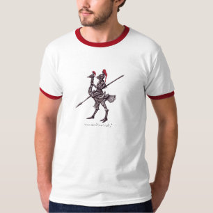 Chevalier frais sur le T-shirt de l'industrie