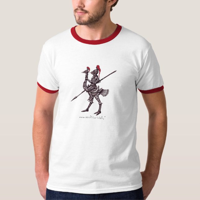 Chevalier frais sur le T-shirt de l'industrie (Devant)