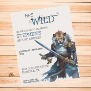 Chevalier guerrier de tigre Deux Wild Second