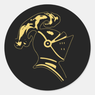 Chevalier noir - autocollant