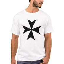 Chevaliers Hospitalers Cross #1 T-shirt