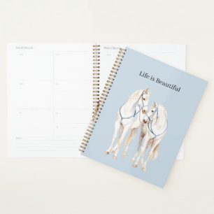 Chevaux blancs Baby Blue