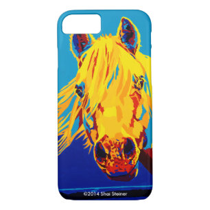 Chevaux dans le coque iphone primaire