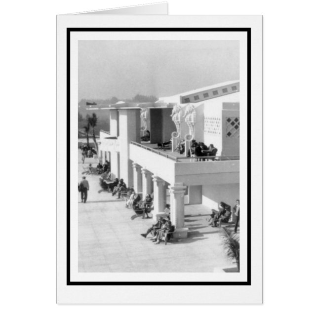 Chevaux de mer au Sarasota Lido Beach Casino (Devant)