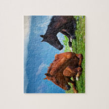 Chevaux de Moody Mountain : Un puzzle de voyage d'