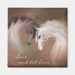 "Chevaux de Verre, Amour..." ~ Magnet