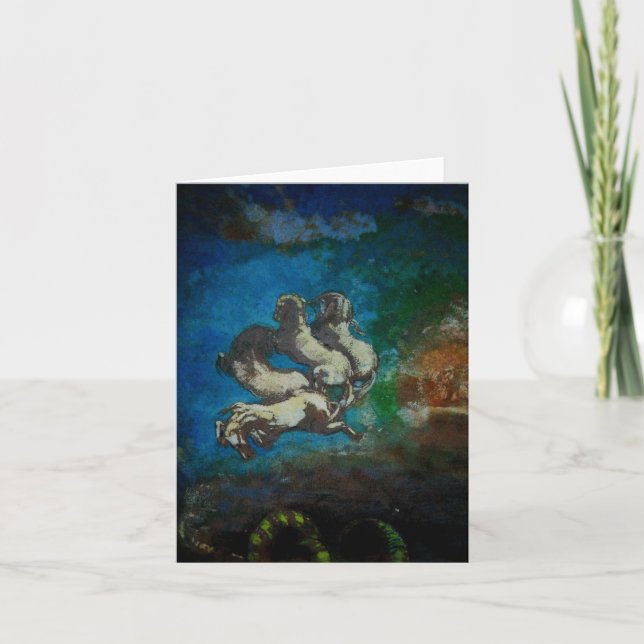 Chevaux en couleurs ~ Carte / Invitations (Devant)