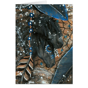 Chevaux majestueux de DreamCatcher par la carte de