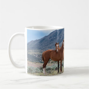 Chevaux sauvages de Pryor Mountain Coffee Mug