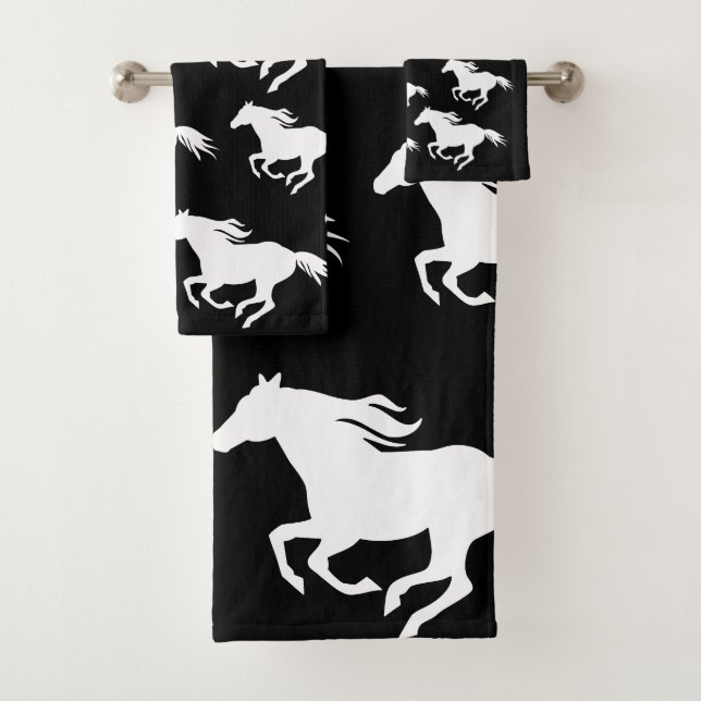 Chevaux sauvages Design motif (En situation)