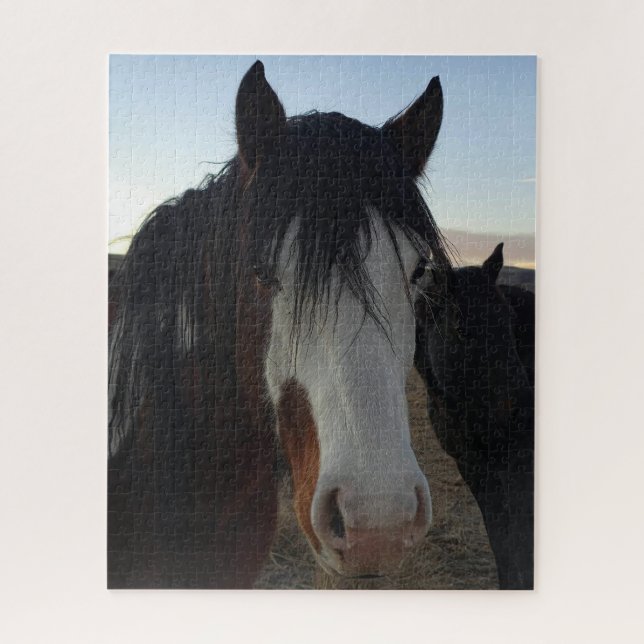 Cheveux dans les yeux puzzle (Vertical)