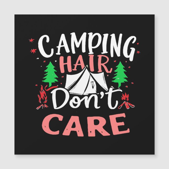 Cheveux de Camping On S'en Fiche Drôle (Devant)