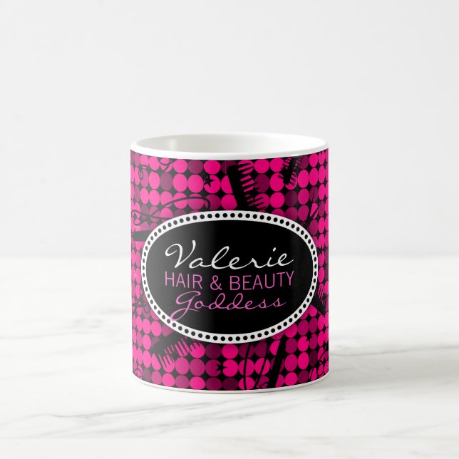 Cheveux de roses indien et tasse faits sur (Centre)