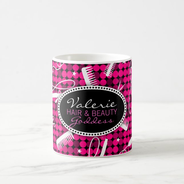Cheveux de roses indien et tasse faits sur (Centre)