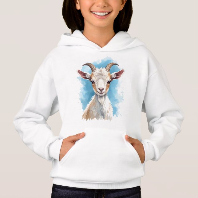 Chèvre de bébé souriant (Devant)