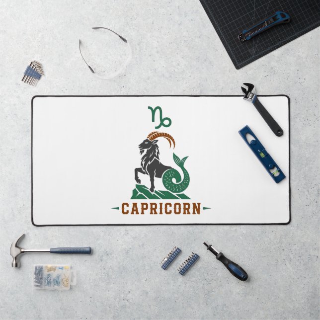 Chèvre de mer verte Capricorne Zodiaque (Poste de travail)