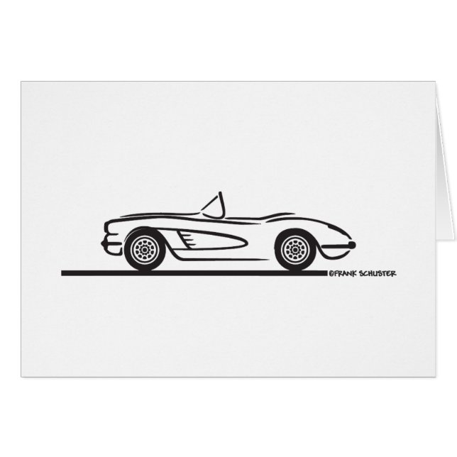Chevrolet Corvette 1959 (Devant horizontal)