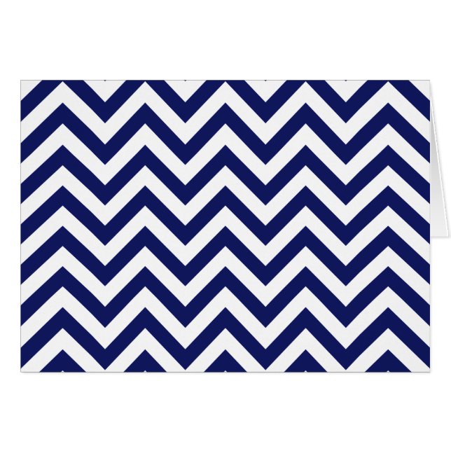 Chevron en bleu et blanc (Devant horizontal)