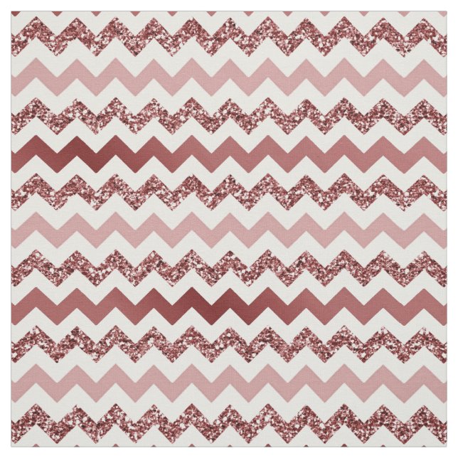 Chevron Marsala tissu dégradé rouge (Échantillon)