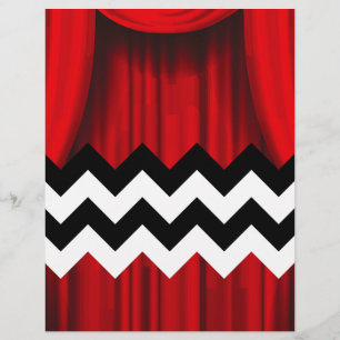 chevron noir lodge