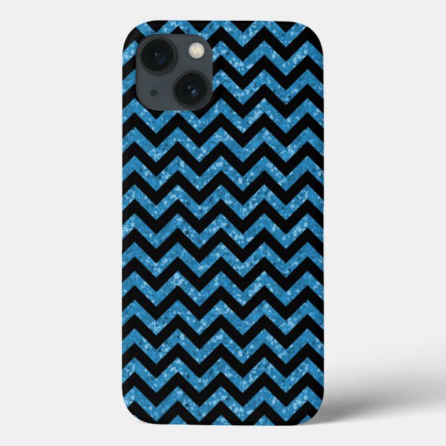 Chevron Parties scintillant Look iPad Air BT Coque (Verso)