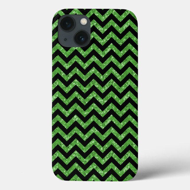 Chevron Parties scintillant Look iPad BT Coque (Verso)