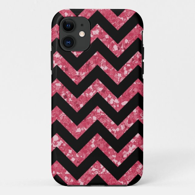 Chevron Parties scintillant Look iPhone 5 BT Coque (Dos)