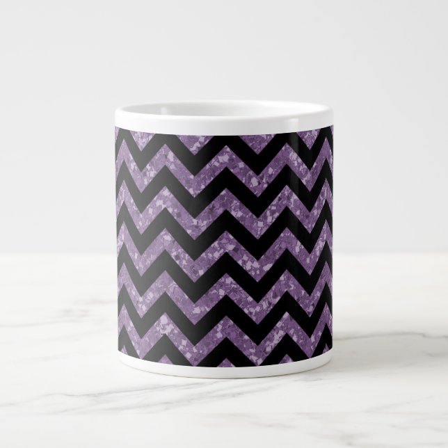 Chevron Parties scintillant Look Jumbo Mug (Devant)