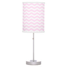 Chevron rose et blanc