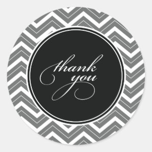 CHEVRON STRIPES   ÉTIQUETTES MERCI