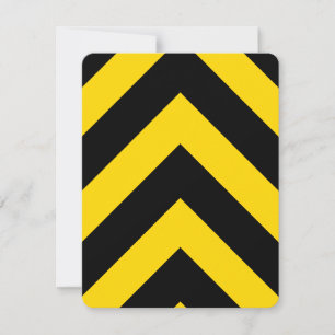 Chevrons audacieux de la route