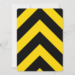 Chevrons audacieux de la route