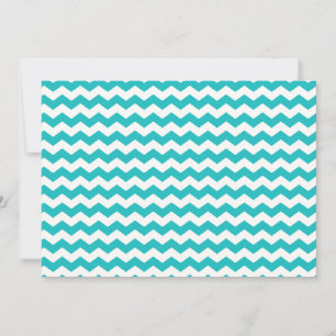 chevrons blancs turquoise