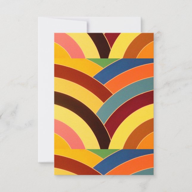 chevrons courbes contemporains (Devant)