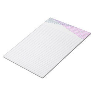 Chevrons croisés, bloc-notes