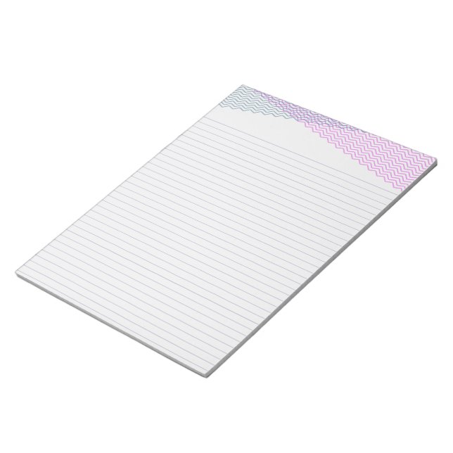 Chevrons croisés, bloc-notes (Incliné)