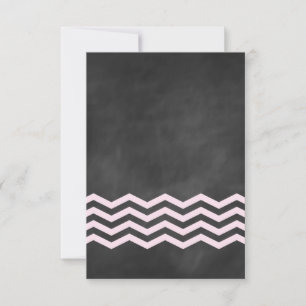 Chevrons sur Chalk RSVP