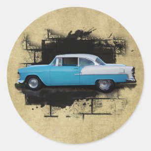 Chevy Bel Air - Voitures classiques - Sticker 1955