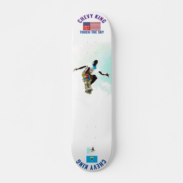 CHEVY KING TOUCH THE SKY 7 3/4" Skateboard Deck (Devant)